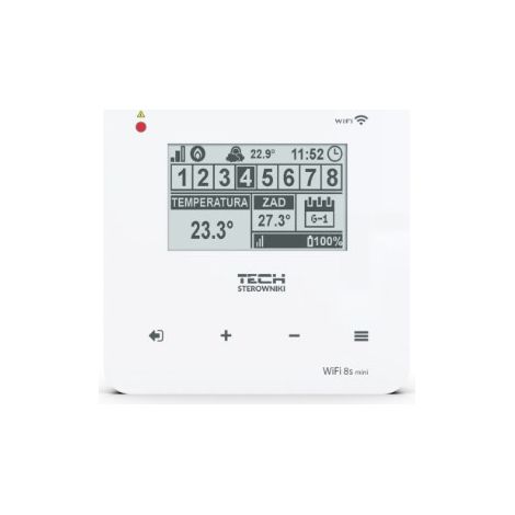 WLAN-Internetmodul zur Steuerung elektrischer Stellantriebe, Unterputzmontage, WI-FI 8S P weiß (1/5)