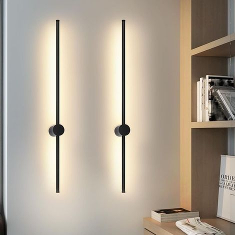 Applique murale LED 60cm 3000K blanc chaud couloir escalier cuisine éclairage indirect (1/5)
