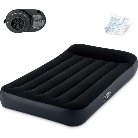 Colchón hinchable 191x99x25 cm con bomba eléctrica incorporada INTEX 64146ND