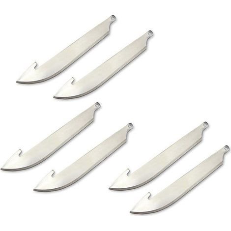 Cuchillas de repuesto Outdoor Edge Razor Lite, 6 unidades.