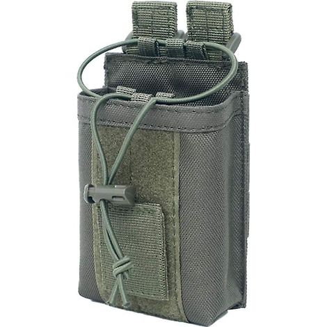 Pochette radio Molle en nylon étanche pour ceinture, usage policier et militaire (1/5)