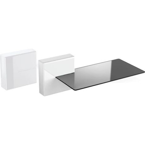 Meliconi Ghost Cube Shelf étagère murale blanche 47,5x25 cm (1/4)