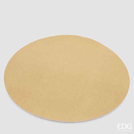 EDG Enzo De Gasperi Tovaglietta Rotonda Pvc D 38 Cm Cream