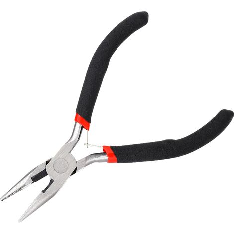 Petite Pince à Bec Aiguille 12,7 cm Pour Fabrication de Bijoux, Électronique et Travail Dans les Zones - Avec Pince Coupante Latérale (1/5)