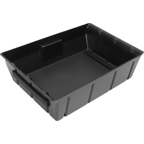Coffre de rangement sous siège conducteur passager organisateur bac pour Tesla Model Y 2020-2022 ABS noir (1/5)