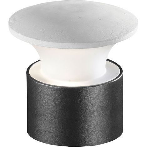 Applique / Borne PUSH IP65 LED SMD AC 8.70W 830lm CRI80 4000K 140mm Anthracite Pierre de Lecce