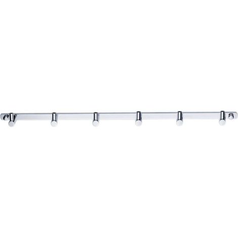 Nimco Bormo - Perchero de 6 ganchos, cromo BR 11109-26