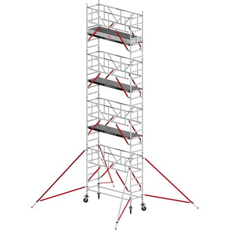 Altrex Fahrgerüst RS Tower 51-S Safe-Quick Aluminium mit Fiber-Deck Plattform 9,20m AH 0,75x3,05m (1/3)
