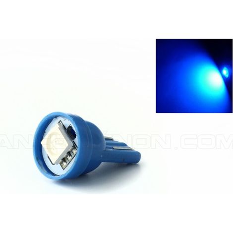 Ampoule inserts T10 555 194 6,3V WEDGE 1SMD BLEU (1/5)