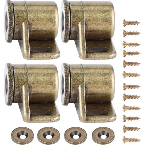 4-teiliges Set Türmagnete aus antiker Zinklegierung für Schrank- und Küchenschrankbefestigung (1/5)