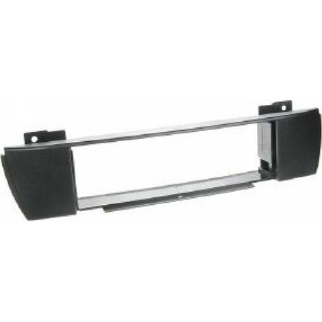 Facade Autoradio FA096 compatible avec BMW X3 E83 04-07 1Din Noir Centre