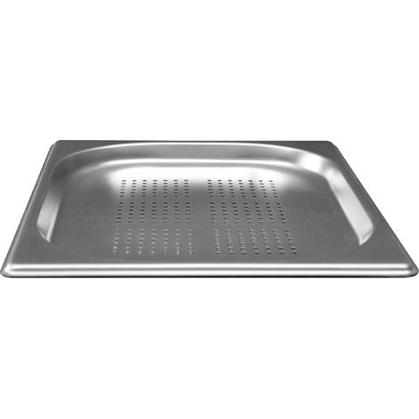 Bacs gastronormes perfores inox gn1/2 prof 20mm - Atosa