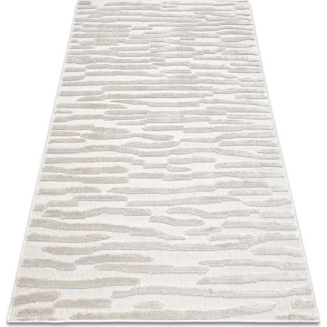 Teppich SANTO SISAL 58394 Wellen beige beige 200x290 cm
