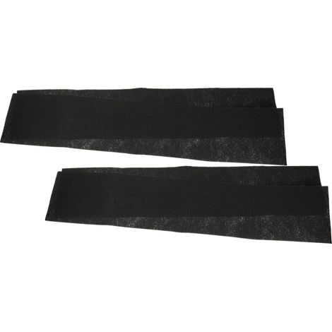 vhbw 4x Aktivkohlefilter Ersatz für Honeywell 8501810 für Luftreiniger - Luftfilter Schwarz
