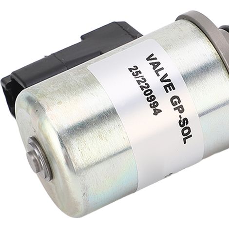 Électrovanne 25/220994 12 V compatible avec les pelles rétro JCB 3CX et 4CX. (1/5)