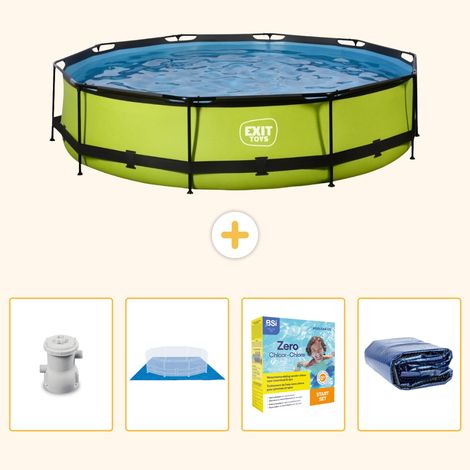 Exit-toys Piscine Exit Ronde - 360x76 cm - 5-pièces S245 (1/5)