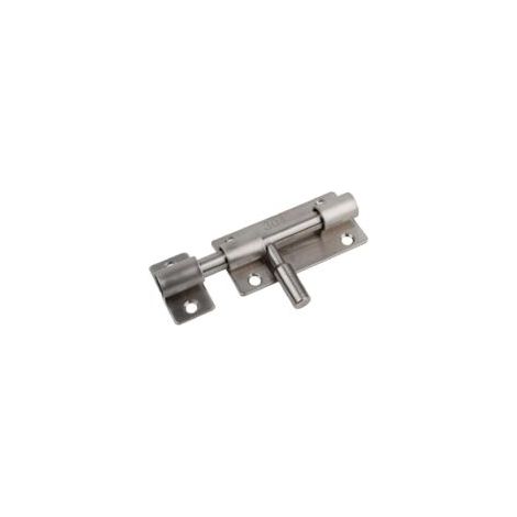 Cerradura de cabina, candado, pestillo para puerta corredera, pestillo para inodoro de acero inoxidable 304 - Crezuo