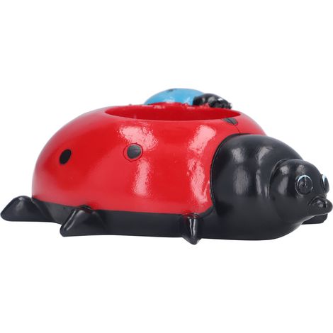 Pot de Fleur Coccinelle Simulation Mignon Résine Animaux Conteneur Plantes Succulentes Décoration Jardin W93