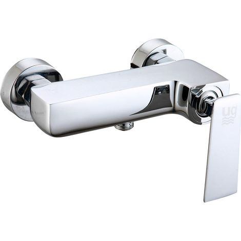 DP Bath Nogal- Robinet Mitigeur de douche chromé (1/2)