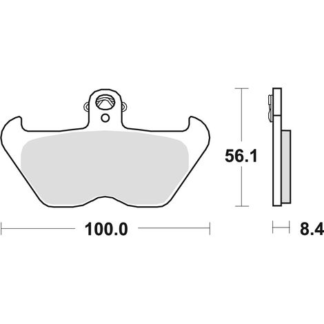 PASTILLAS DE FRENO TRW ZF KH407 KH246 SINTER STREET BMW K1 88-93, K 100 89-92, R 1100 GS / R / RS / RT / S / ST 93-06, R 1150,GS 99-01, K 1200 LT / RS 97-00, R 1200 C 98-02, DELANTERAS
