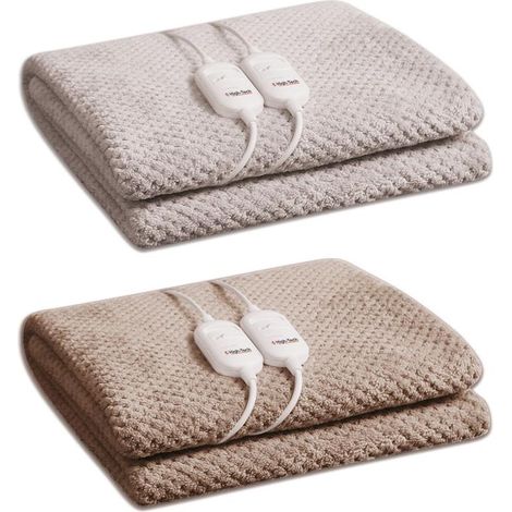 HIGH-TECH TERMO COPERTA MORFEO MATRIMONIALE 160X140 CM CON CONTROLLER COLORI ASSORTI (1/3)