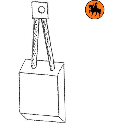 Ensemble de 4 balais de charbon CATERPILLAR 927550/ 928965 12,7x32,1x38,89mm