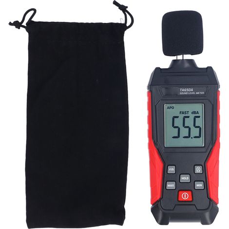 Sound Level Meter 30.0‑130dBA High Accuracy Digital Noise Decibel Meter for Home