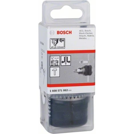 Portabrocas de corona dentada hasta 13 mm