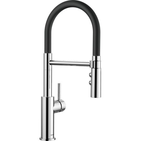Catris-S Flexo Monomando de lavabo con chorro doble y caño giratorio 360°, Cromo (525791) (1/5)