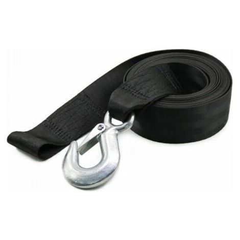 6m Heavy Duty Polyester Safety Winch Strap with Hook for Boat Trailer (1/5)
