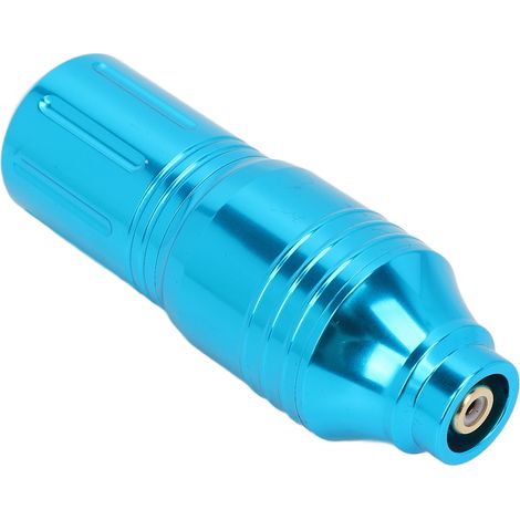 Machine à tatouer professionnelle avec stylo rotatif, moteur puissant, interface RCA, idéale pour les tatoueurs débutants (bleu). (1/5)