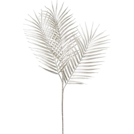 Conti Ramo Natale Palma H 86 Cm x 3 White