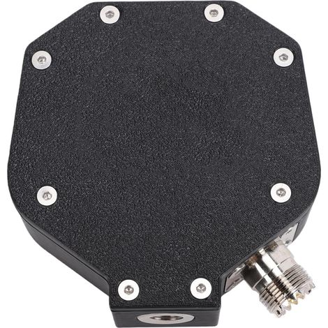 Base d'antenne Extérieure avec Balun 1:1 Support de Montage Horizontal Télescopique en V Positif pour Ondes Courtes, Filetage M10 (1/5)