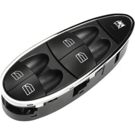[JAMAIS UTILISÉ] 8210058 Interrupteur de Vitre éLectrique de Voiture pour Classe E W211 2003-2008 avec Chrome