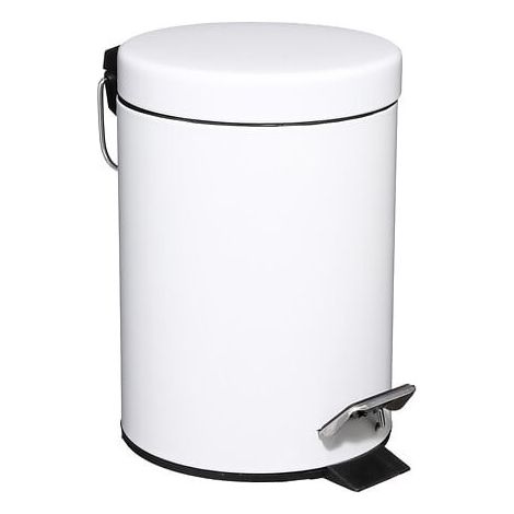 Poubelle métal à Pédale 3 litres Atmosphéra