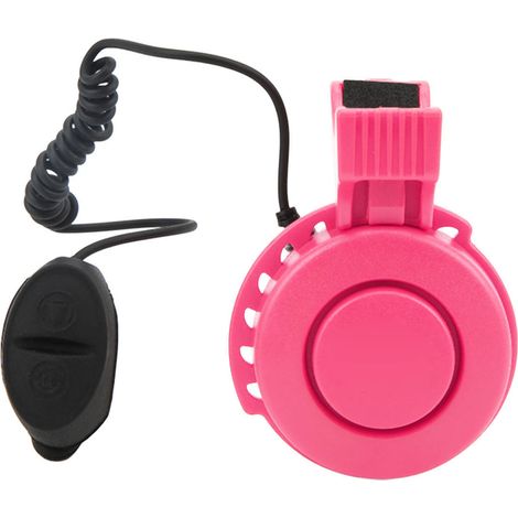 Wasserdichte elektrische Fahrradklingel, USB-aufladbar, für Mountainbike-, Rennrad- und Rollerlenker – Pink (1/5)