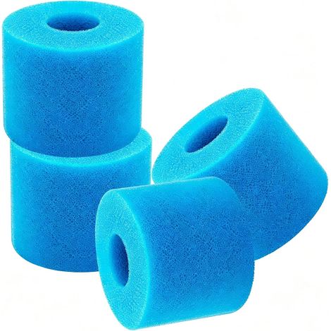 Générique Filtre Mousse pour Spa 4 pièces, Filtres de Piscine en Mousse (1/5)