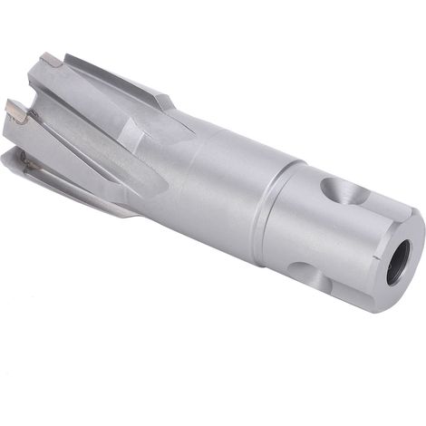 Foret trépan carbure, queue universelle, perceuse métal plaque, outillage 24-35mm, perçage acier, mandrin standard, kit perçage pro. (1/5)