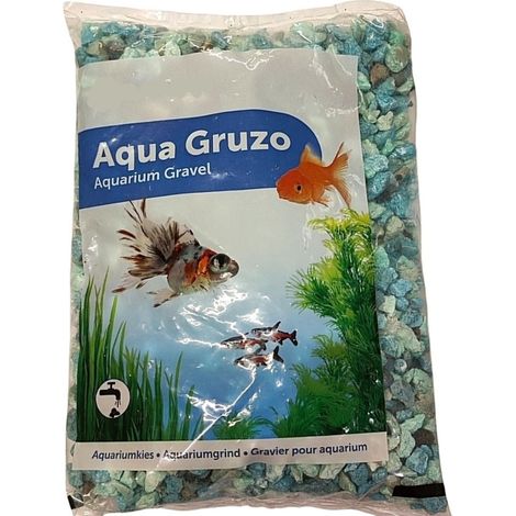 Gravier Gruzo vert 900 gr pour aquarium. - animallparadise (1/3)