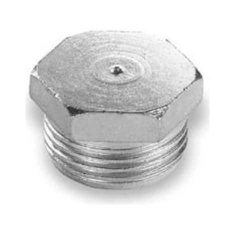 RACCORDO ACCIAIO ZINC.TAPPO MASCHIO ESAG.1/4" FIG. 290
