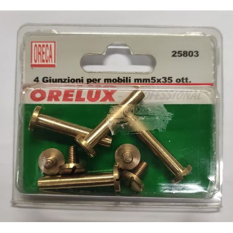 ORECA - GIUNZIONI PER MOBILI 4PZ 5X35M