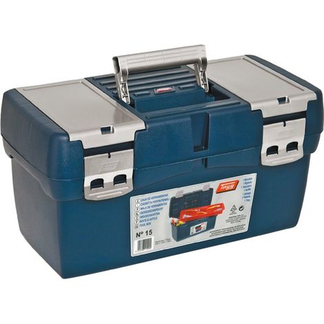 SCATOLA ATTREZZI PLASTICA N 15 C/BANDA