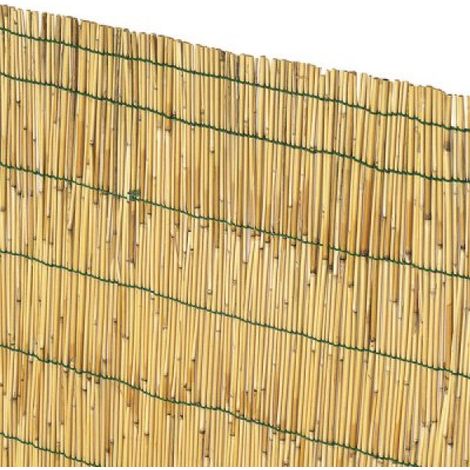 Bambuszaun Arella Cina 2x5 m, Ø 4-5 mm, naturbelassen