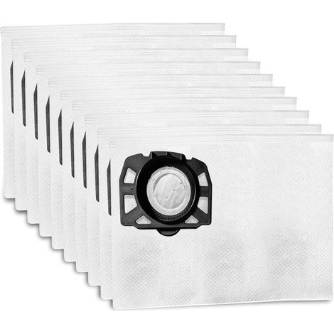 357 10 bolsas para aspiradora compatibles con Kärcher WD 2 Plus,WD 3,WD 3 Battery,KWD 1,KWD 2,KWD 3,MV 3,WD 3.200 a WD 3.800 M,SE 4001,SE 4002 (1/5)