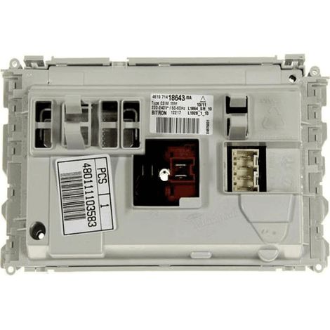 PLATINE PUISSANCE DOMINO PROGRAMME pour LAVE LINGE WHIRLPOOL...