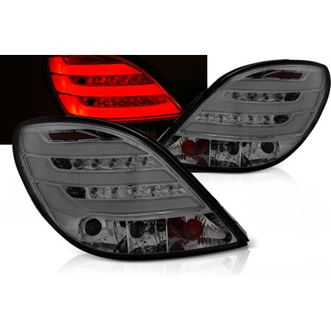 Paire de feux arriere Peugeot 207 de 2006 a 2009 LED BAR fume-31883941 (1/4)