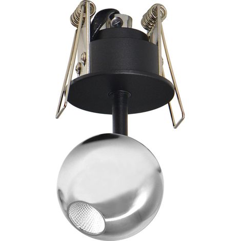 Mini Bora Spot Encastrable LED 4,5 W 38° 3000 K Argent - Design orientable et anti-éblouissement - Beneito & Faure
