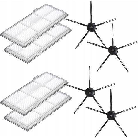 Filtres à brosse pour Roborock S7, S7 MaxV et S7 Plus - lot de 8 (1/5)