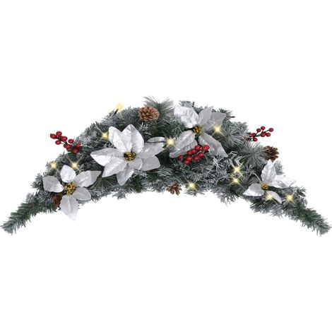 FIMEI Arche de Noël avec lumières LED Vert 90 cm PVC (1/5)
