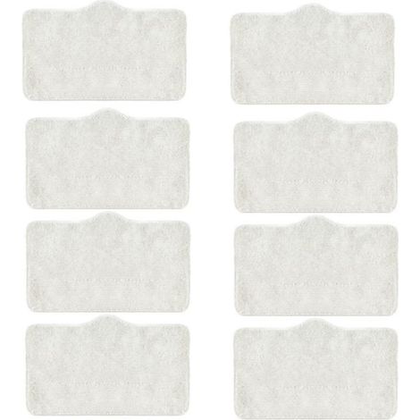 Balai-serpillère pour nettoyeur vapeur Deerma ZQ610 ZQ600, accessoires de nettoyage vapeur, lot de 8 (1/5)